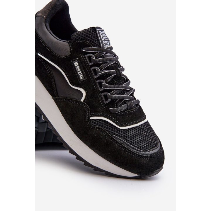 Vyriški sportbačiai Big Star NN174321 Memory Foam System Black