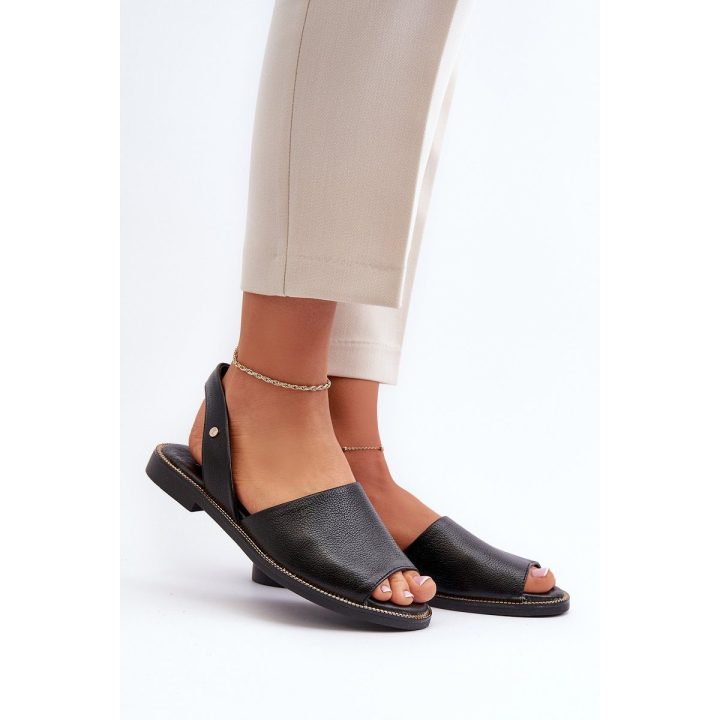 Odiniai sandalai Alivia Black