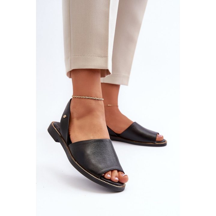 Odiniai sandalai Alivia Black