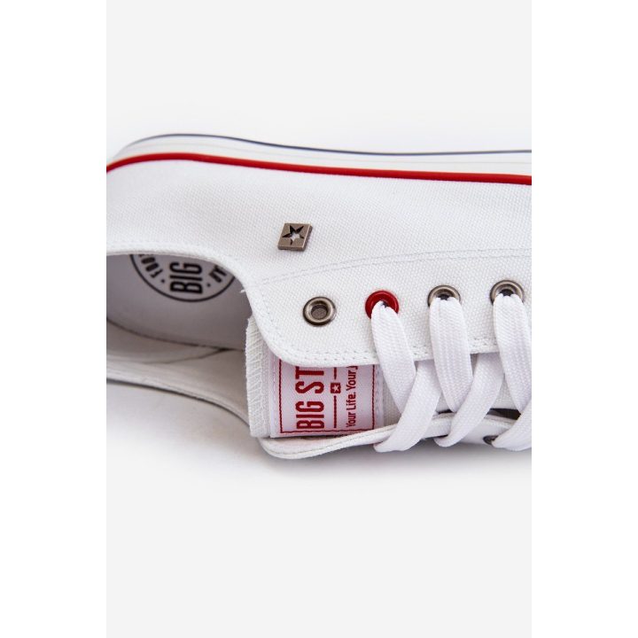 Vyriški sportbačiai Big Star NN174301 HI-POLY SYSTEM White