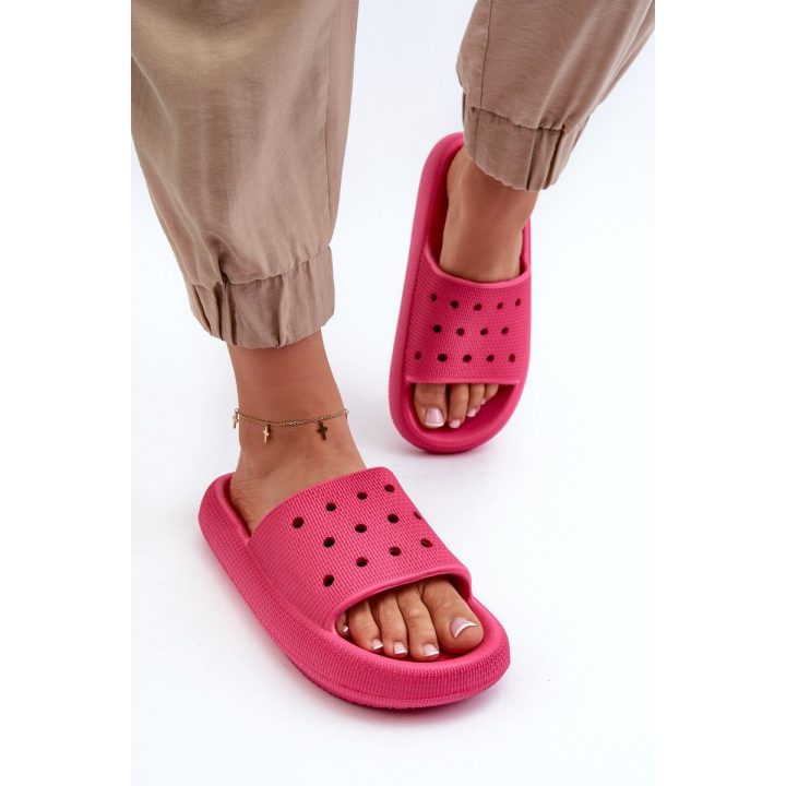 Moteriškos putų masės stulmos storais padais Fuchsia Beula