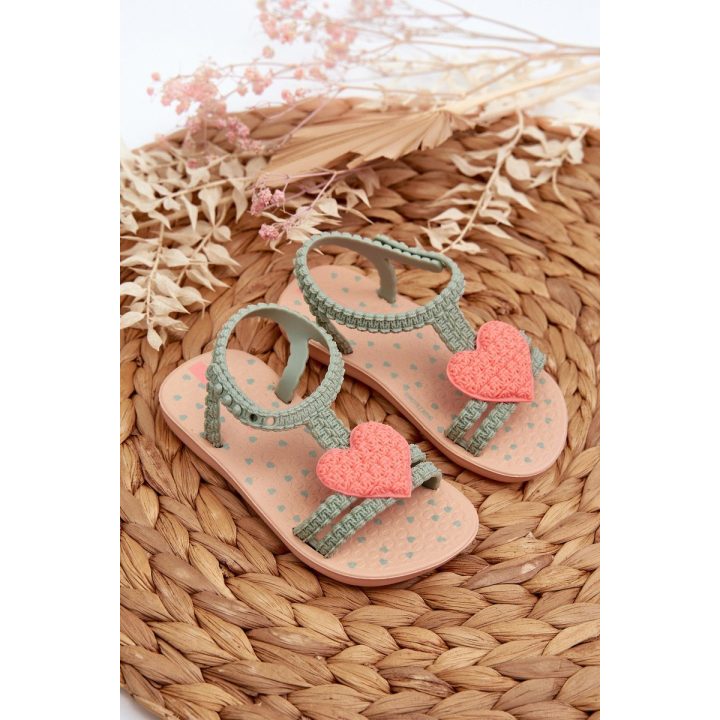 basutės su širdele 81997 Ipanema My First Baby Green