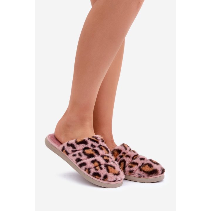 šlepetės Leopard“ Inblu“ rožinės