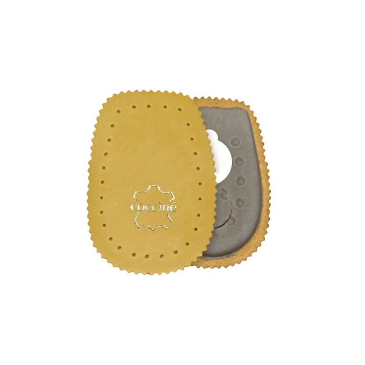 Kulno įklotai Coccine Heel Pad Cork and Leather Peccary“