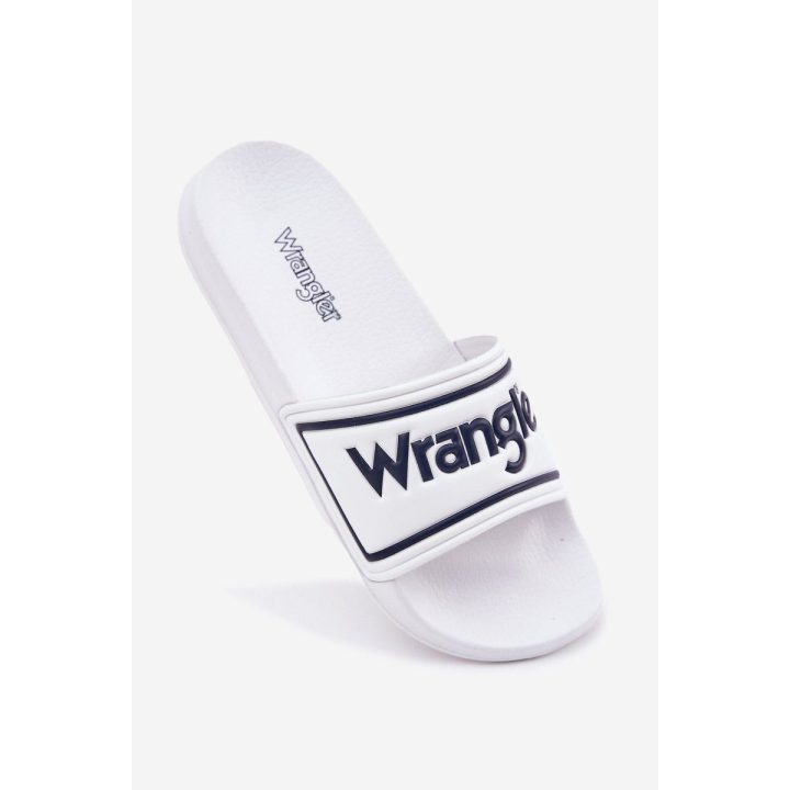 Vyriškos baltos WRANGLER šlepetės