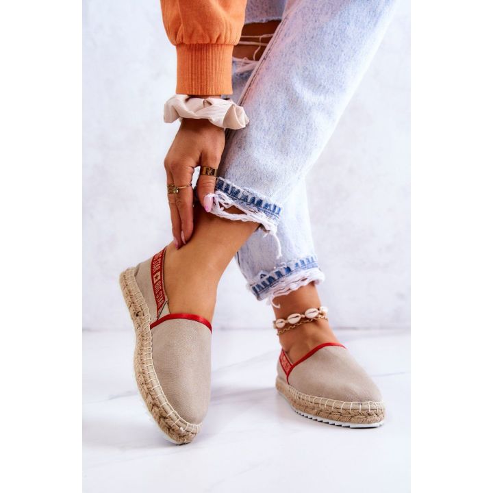 Espadrilės BIG STAR smėlio spalvos