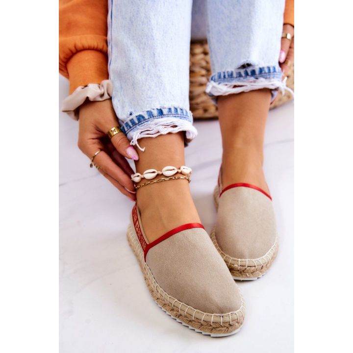 Espadrilės BIG STAR smėlio spalvos