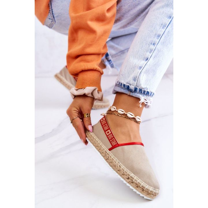 Espadrilės BIG STAR smėlio spalvos