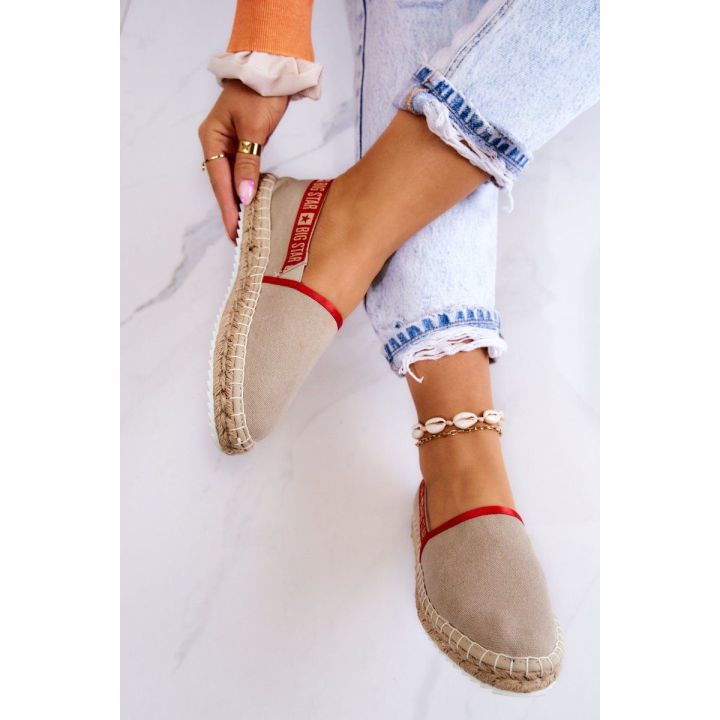 Espadrilės BIG STAR smėlio spalvos