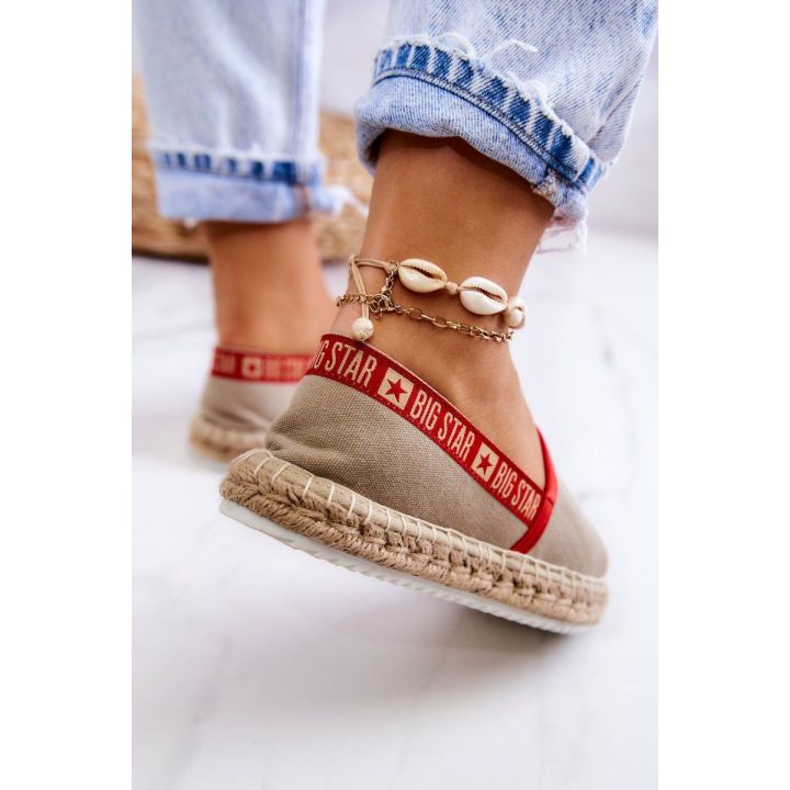 Espadrilės BIG STAR smėlio spalvos