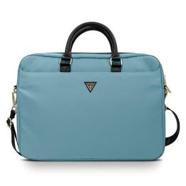 Nešiojamojo kompiuterio krepšys 16″ mėlynas nailonas Guess