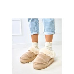 Sniego batai moteriški smėlio pašiltinti Solea