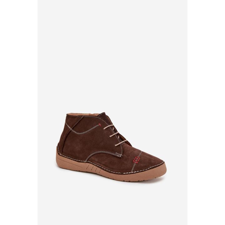 Rudi moteriški aulinukai zomšiniai Step in Style