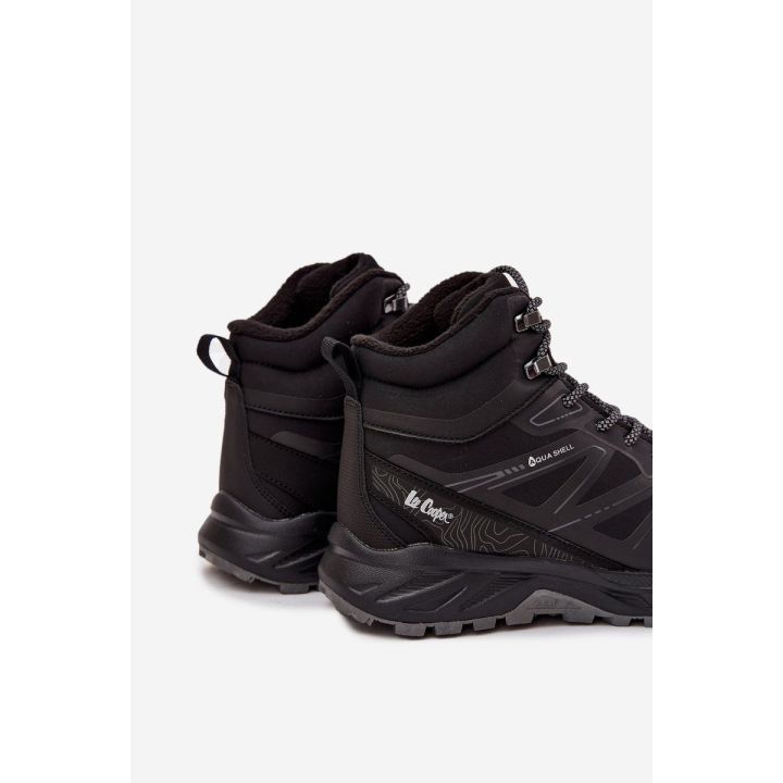 Juodi žieminiai trekingo batai Lee Cooper