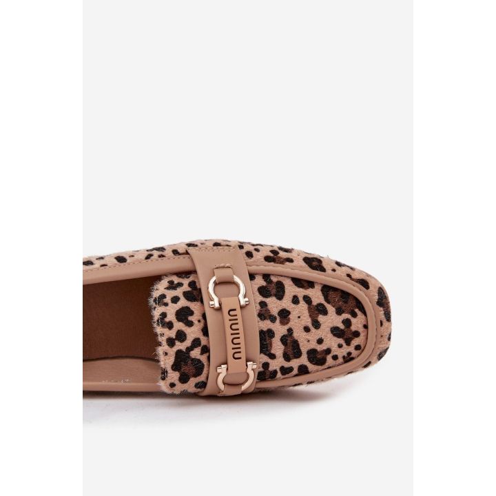 mokasinai su leopardo raštu Evelora