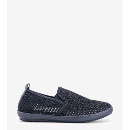 Navy blue Mallory ažūriniai sportbačiai