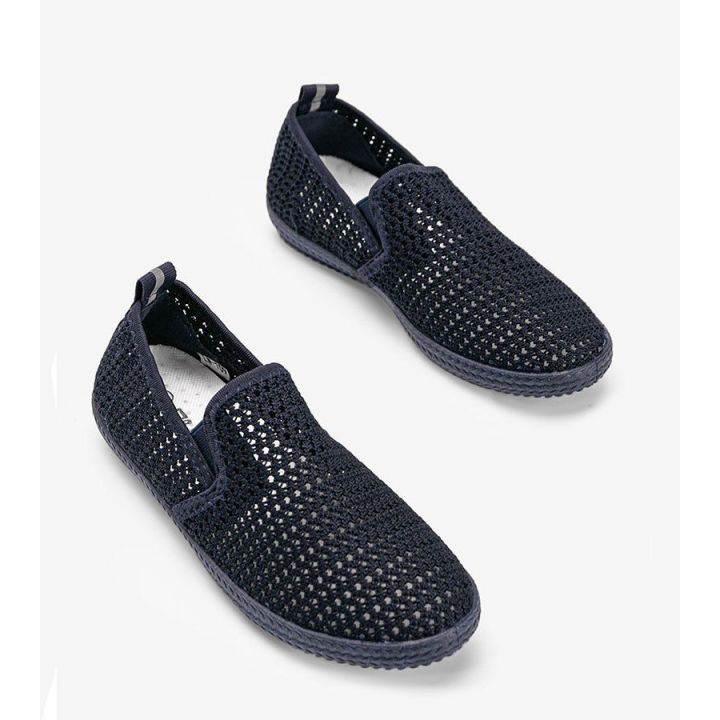 Navy blue Mallory ažūriniai sportbačiai