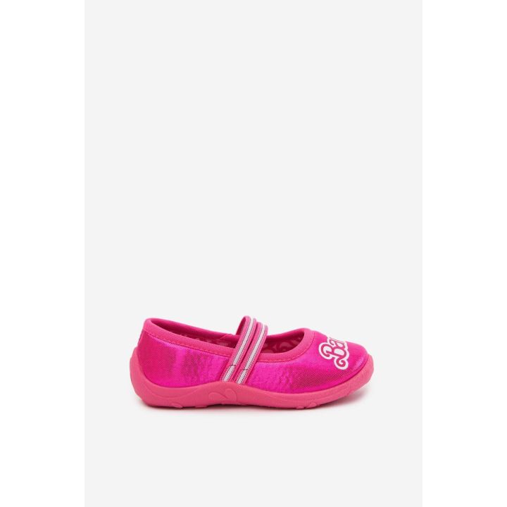 Balerinos bateliai rožiniai su Barbie dizainu Adrisse