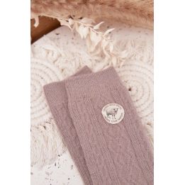 Kojinės vilnonės pilkos moterims – šilumai ir jaukumui kiekvieną dieną.