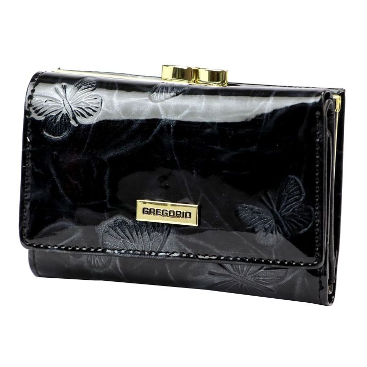 Piniginė juodos spalvos Gregorio – stiliui ir patogumui kasdien.