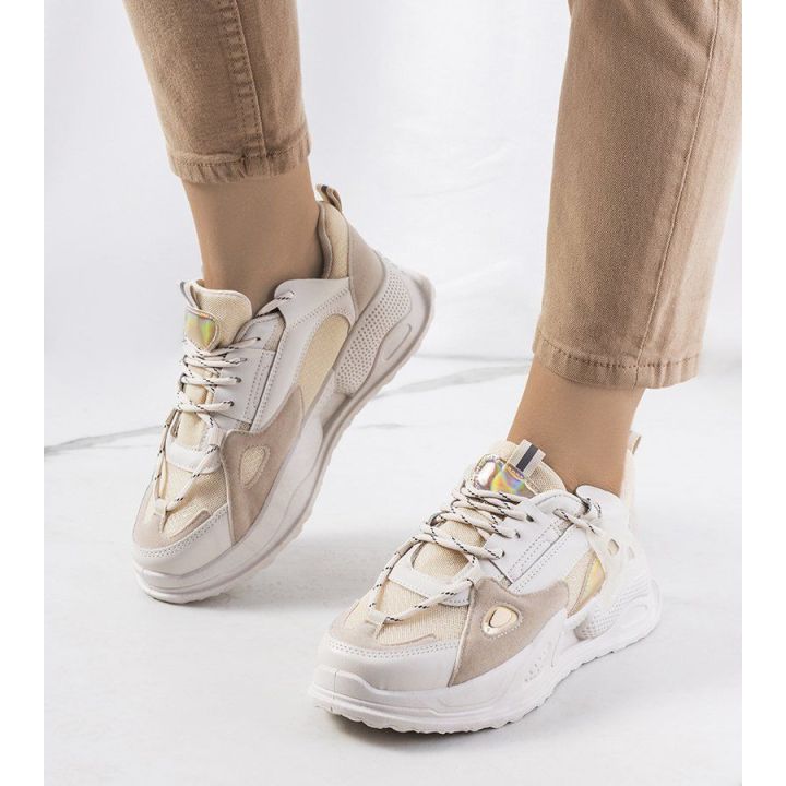Smėlio spalvos sneakersy Mansfield