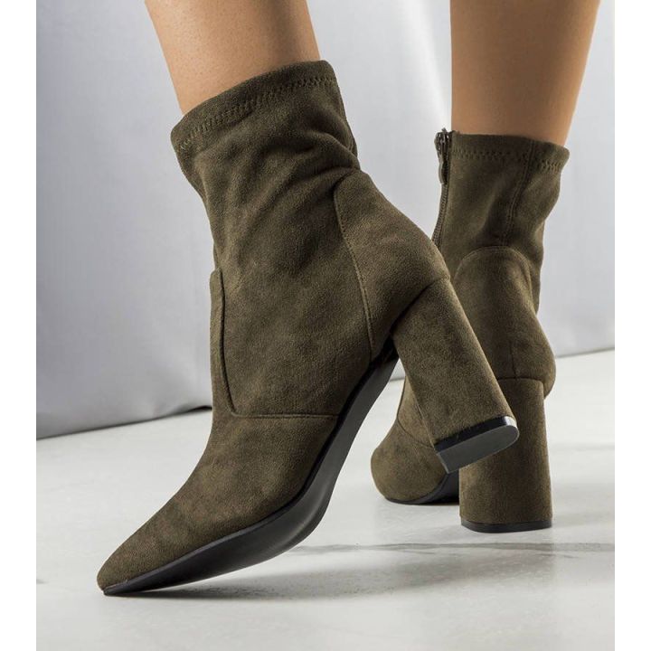 Žali Kensley stiletto batai