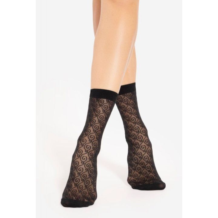 Kojinės moteriškos 20 DEN juodos TRENDY LINE