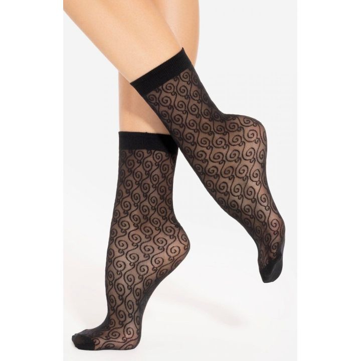 Kojinės moteriškos 20 DEN juodos TRENDY LINE