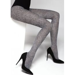 Pėdkelnės Snake 01 Gatta 40 DEN Grey-Nero