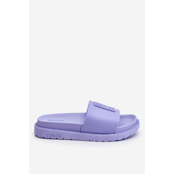 Šlepetės Big Star violetinės spalvos