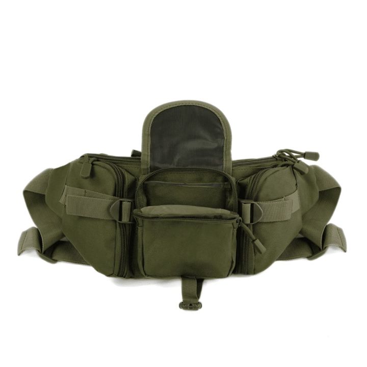 Moteriška juosmens rankinė iš Cordura žalia Solier SV27 Drazor