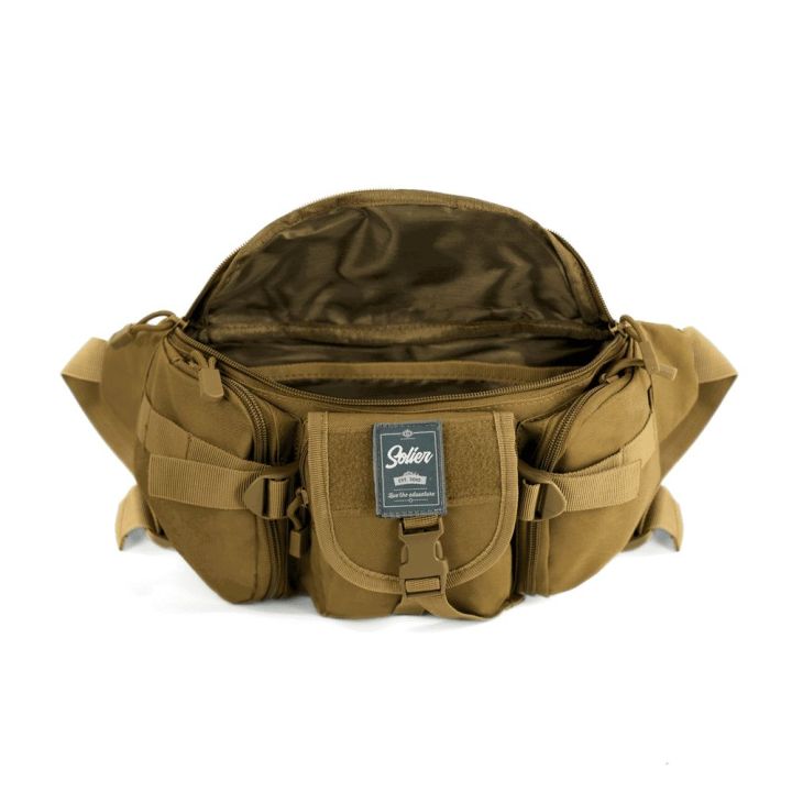 Moteriška juosmens rankinė iš Cordura chaki Solier