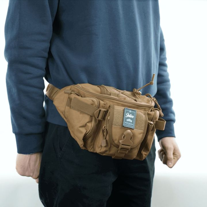 Moteriška juosmens rankinė iš Cordura chaki Solier