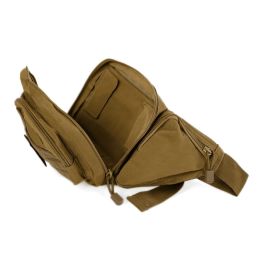 Moteriška juosmeninė rankinė iš Cordura, chaki spalvos Solier