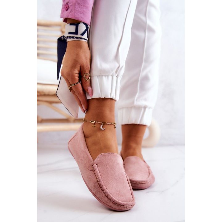 Zomšiniai stilingi mokasinai