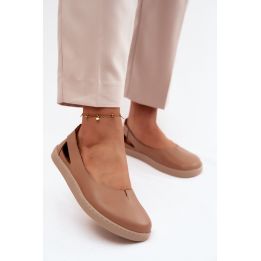 Moteriškos barefoot balerinos Zazoo 10217, cappucino