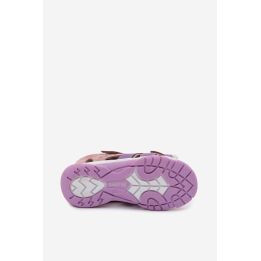 Mergaičių odinės basutės Bartek 84413-85, violetinės