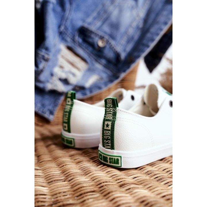 Balti moteriški odiniai sportbačiai Big Star