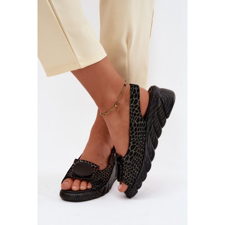 Odinės moteriškos basutės Step in style 227904
