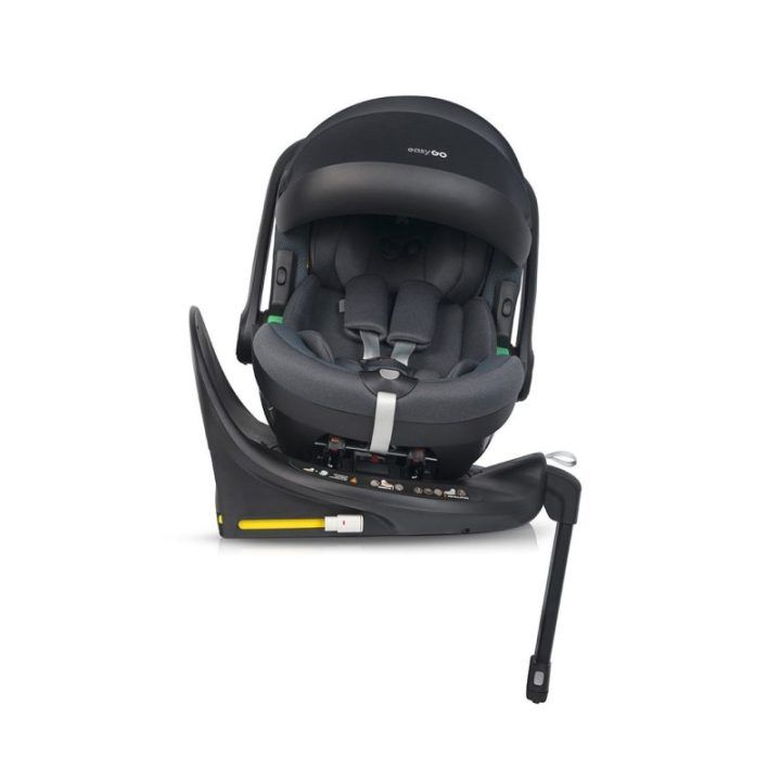 Automobilinė kėdutė EASYGO BUZ PRO i-Size 40–87 cm, granito