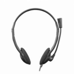 Sbox HS-707 juodos USB ausinės su mikrofonu