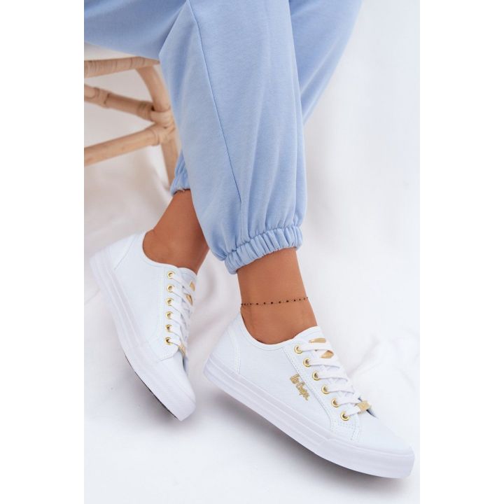 Lee Cooper moteriški kedai (balti)
