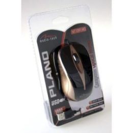 Laidinė optinė pelė Media-Tech Plano Mokka