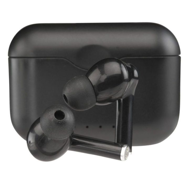 Denver TWE-37 juodos belaidės Bluetooth ausinės