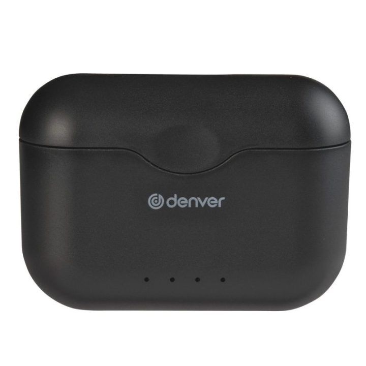 Denver TWE-37 juodos belaidės Bluetooth ausinės