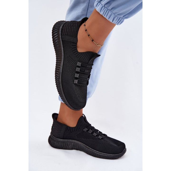 Moteriški įsispiriami sportiniai bateliai Black Olive