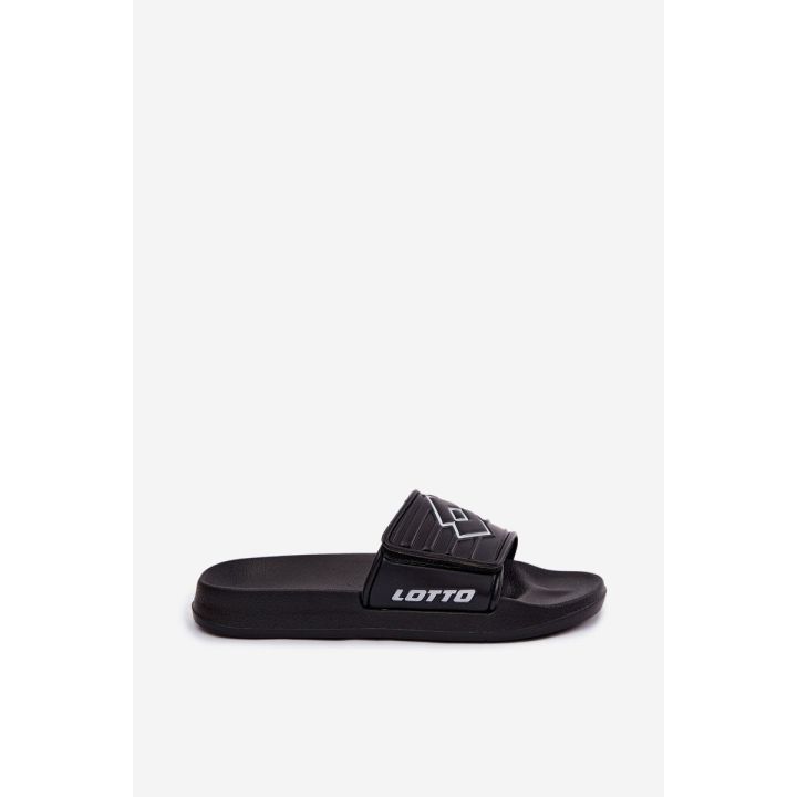 Juodos unisex šlepetės Lotto Flyde